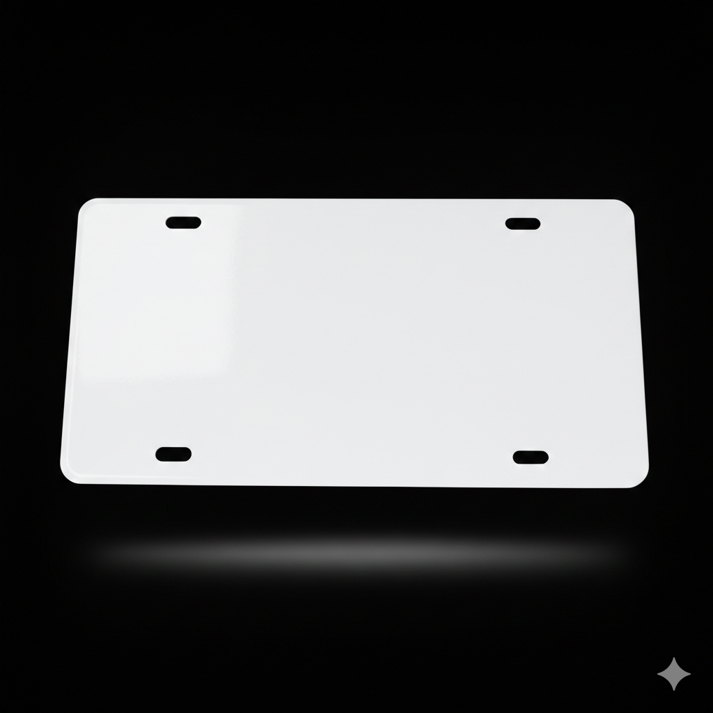 Customized License Plate.